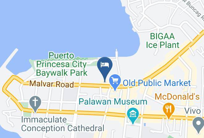 Palawan - Sunlight Guest Hotel Puerto Princesa Maps