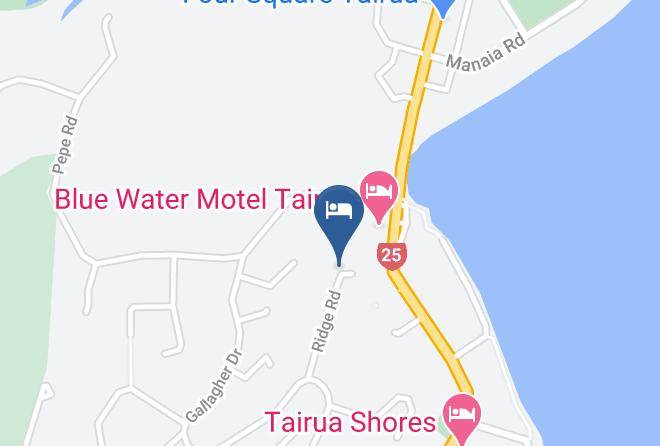 Thames Coromandel - Sunlover Retreat Maps