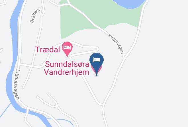 Sunndal - Sunndalsora Vandrerhjem Maps