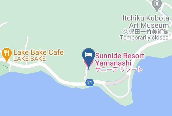 Sunnide Resort Yamanashi Map