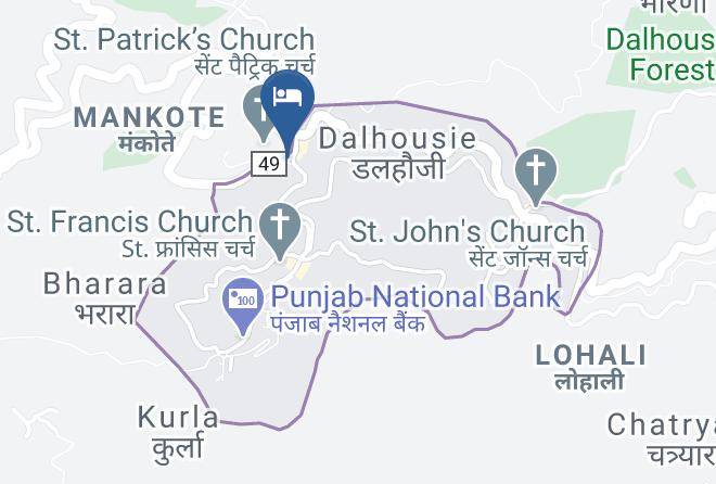 Dalhousie Sub District - Sunnny Hills Homestay Maps