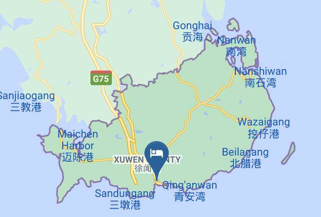 Sunny Bay Hotspring Resort Map