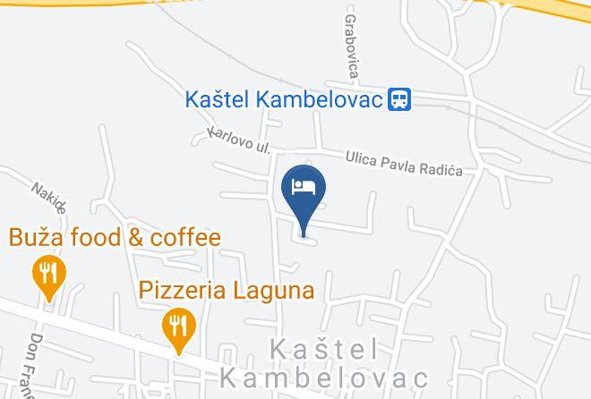 Kastela - Sunny Beach Home Zoric Denis Zoric Maps