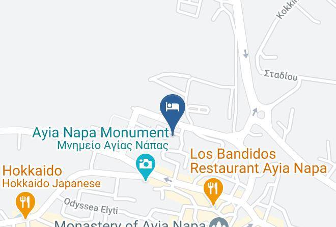 Cyprus - Sunny Blue Hotel Maps