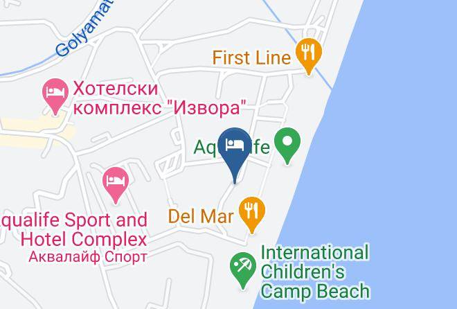 Sunny Castle Hotel All Inclusive Map