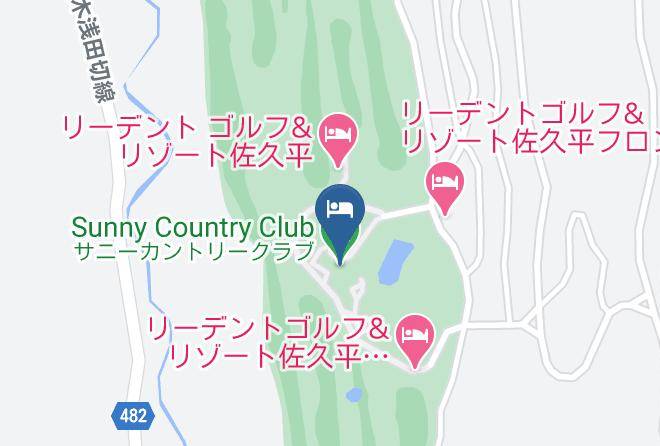 Saku City - Sunny Country Club Maps