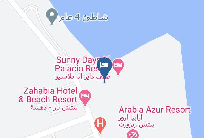 Hurghada - Sunny Days Palma De Mirette Resort & Spa Maps