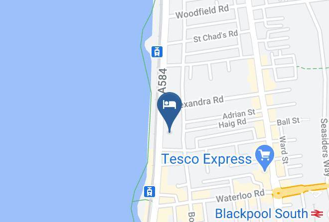 Sunny Days Hotel Map