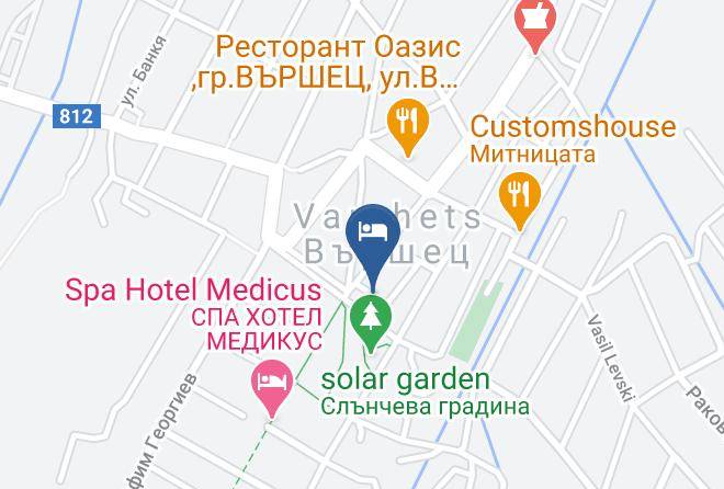 Varshets - Sunny Garden Spa Hotel Maps