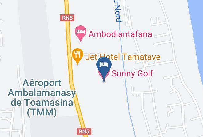 Sunny Golf Hotel Map