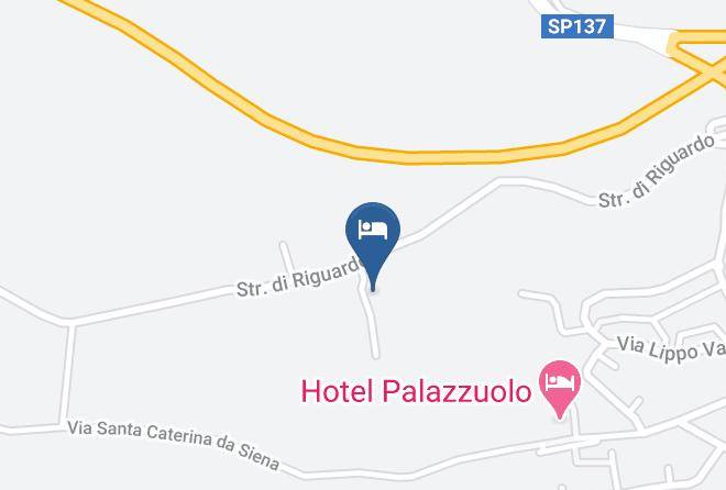 Siena - Sunny Hill Podere Sant'orsola Maps