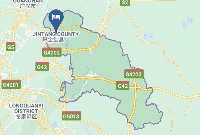 Chengdu - Sunny Holiday Hotel Maps