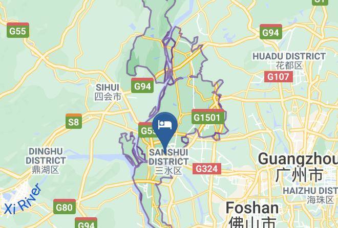 Foshan - Sunny Holiday Hotel Maps