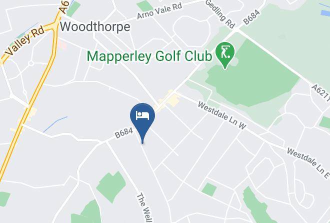Notts - Sunny Mount Bed And Breakfast Nottingham Maps