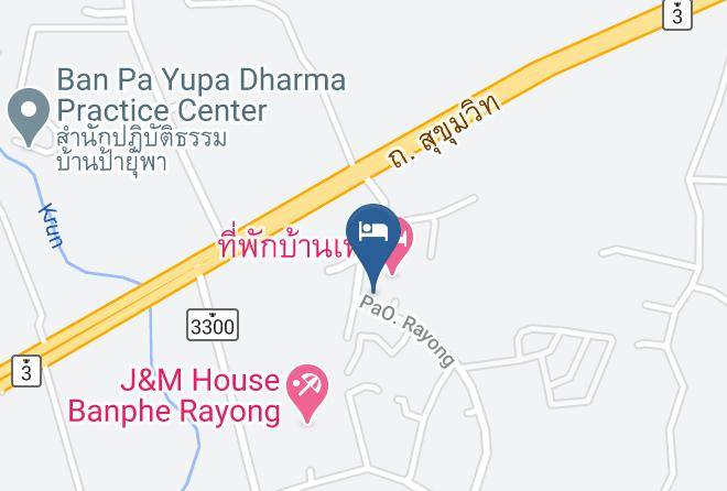 Sunny Phe Restaurant & Resort Map