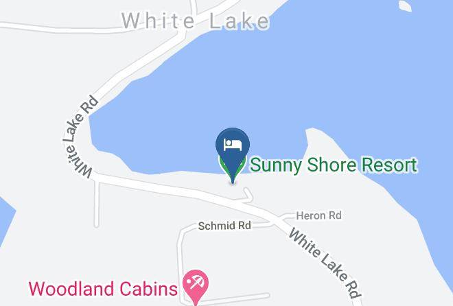 Columbia Shuswap - Sunny Shore Resort Maps