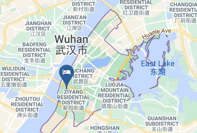 Wuhan - Sunny Sky Hotel Jingchu Maps