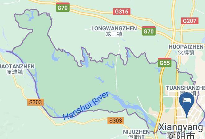 Xiangyang - Sunny Sky Hotel Maps