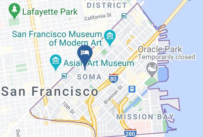 San Francisco - Sunnyside Hotel Maps