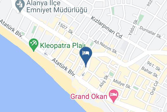 Alanya - Sunon Restaurant Maps