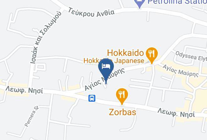 Sunprime Ayia Napa Map