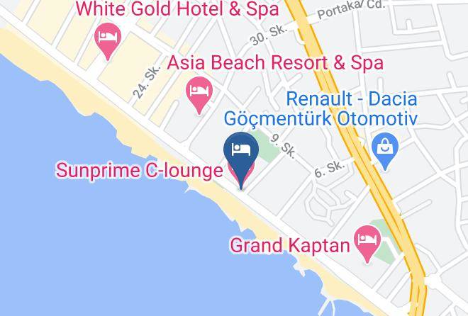 Alanya - Sunprime C Lounge Hotel Maps