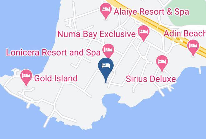 Alanya - Sunprime Numa Beach Maps
