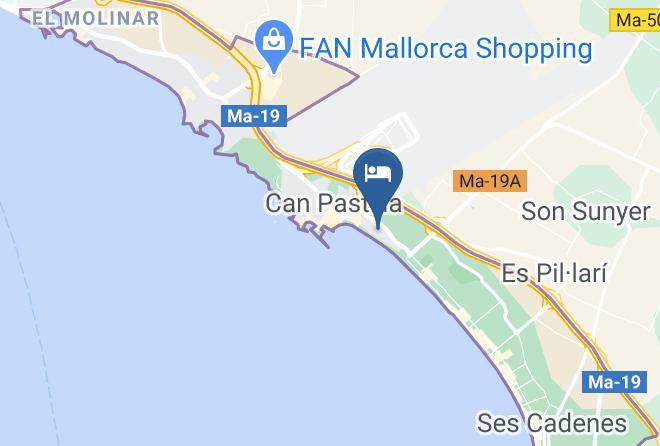 Baleares - Sunprime Palma Beach Maps