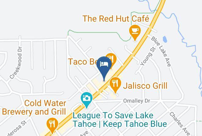 El Dorado - Sunray Tahoe Hotel Maps
