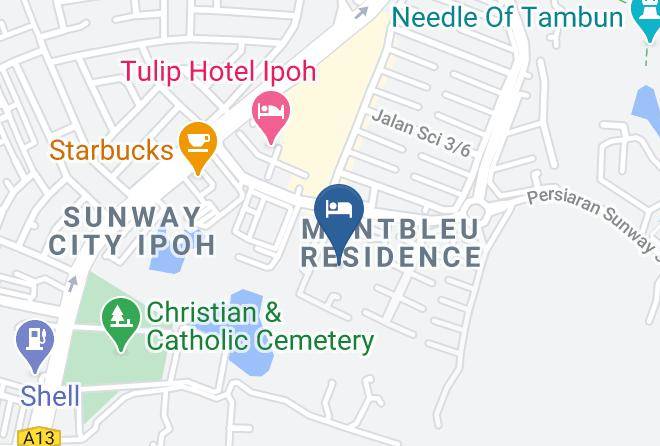 Kinta District - Sunrilla Homestay 4 Maps