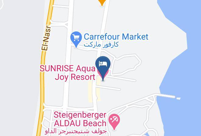 Hurghada - Sunrise Aqua Joy Resort Maps