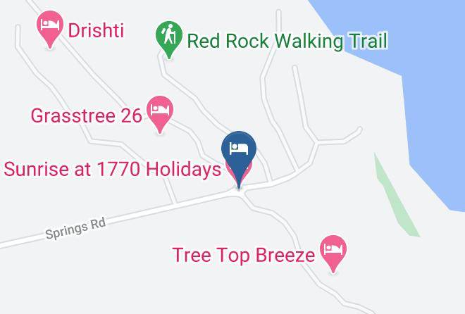 Gladstone - Sunrise At 1770 Holidays Maps