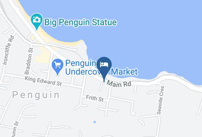 Central Coast - Sunrise At Penguin Maps