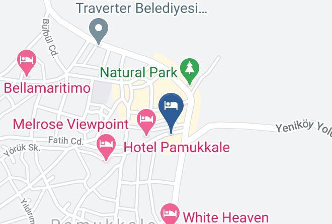 Pamukkale - Sunrise Aya Hotel Maps