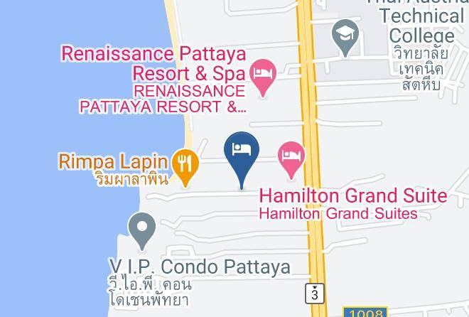 Amphoe Sattahip - Sunrise Beach Resort Maps