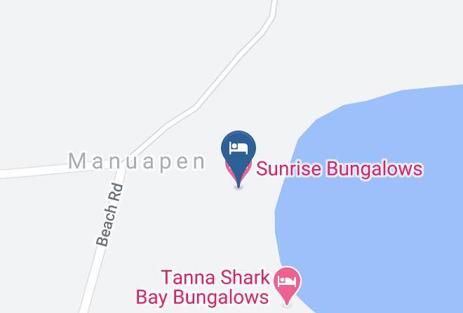 Tanna - Sunrise Bungalows Maps