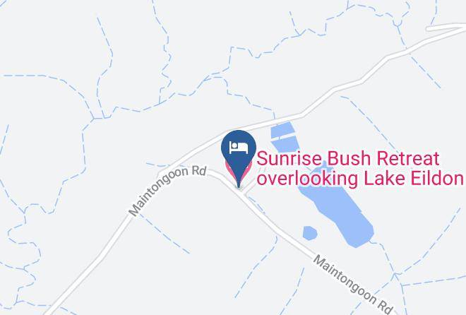 Murrindindi - Sunrise Bush Retreat Overlooking Lake Eildon Maps