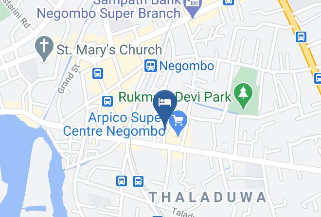Colombo - Sunrise City Palace Maps