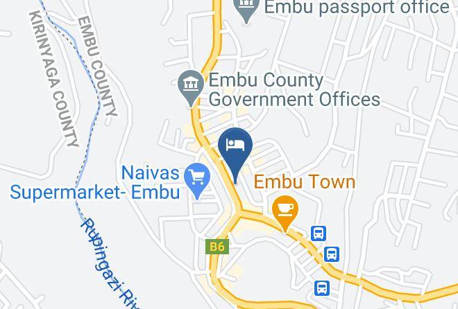 Embu - Sunrise Comfort Hotel Maps