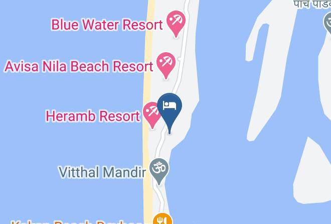 Vengurla - Sunrise Devbaug Beach Resort Maps