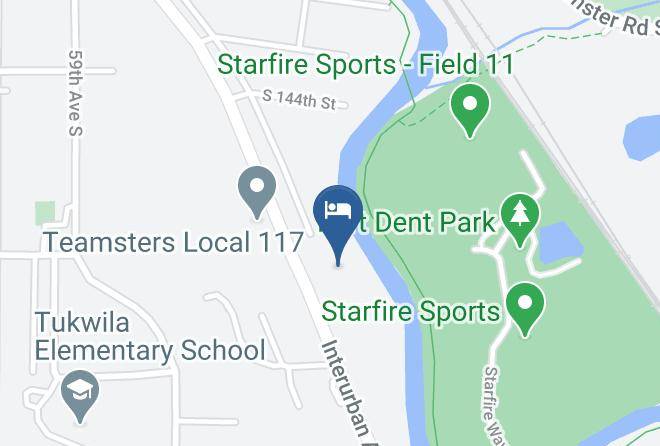 King - Sunrise Garden Suites Tukwila Maps