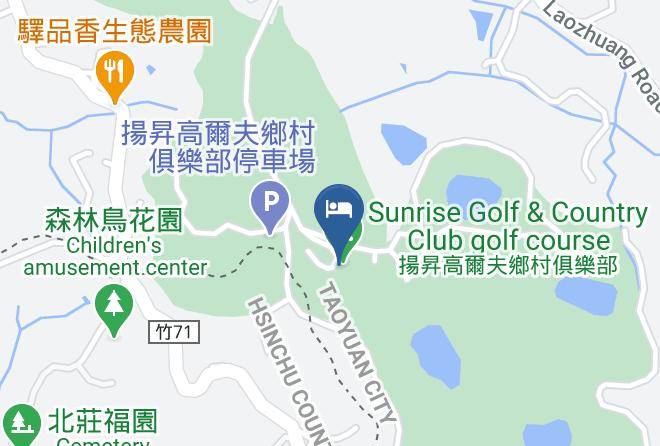 Yangmei District - Sunrise Golf & Country Club Maps