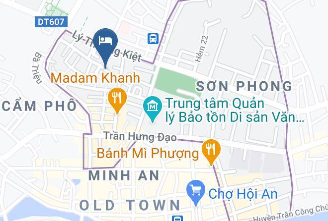 Hi An - Sunrise Homestay Maps