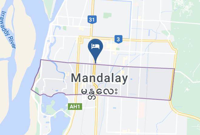 Mahaaungmye - Sunrise Hotel Maps