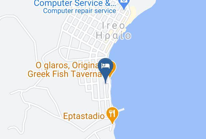 Samos - Sunrise Hotel Samos Maps