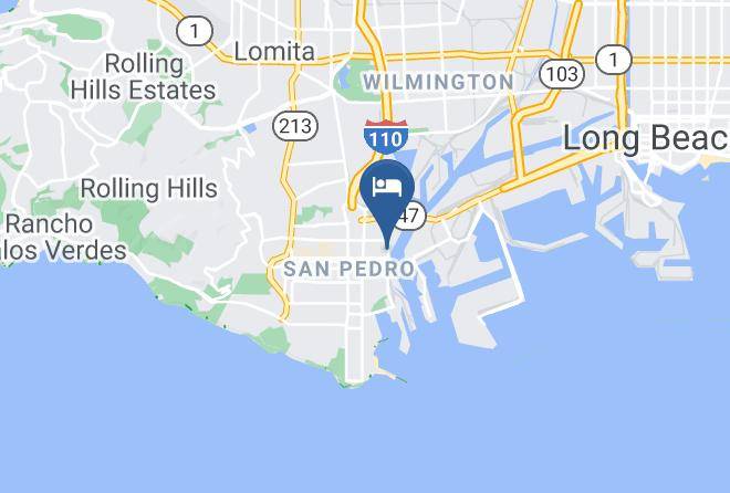 Los Angeles - Sunrise Hotel San Pedro Maps