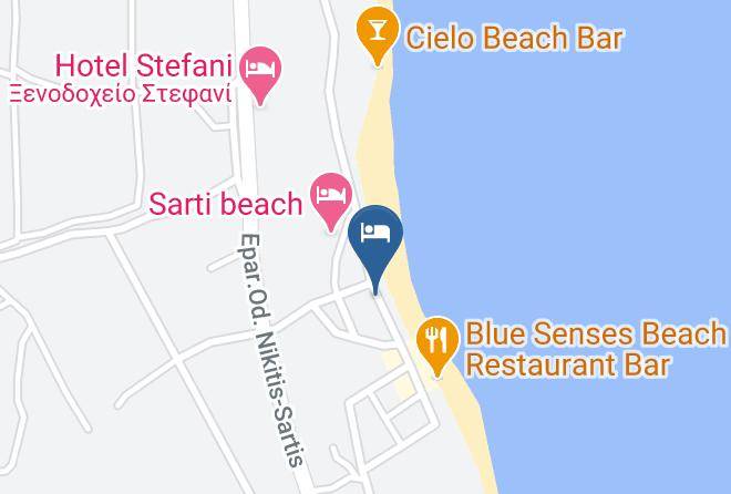 Khalkidhiki - Sunrise Hotel Maps