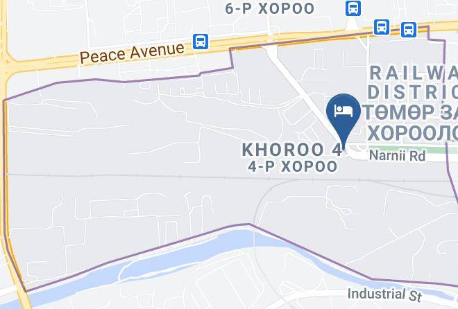 Ulaanbaatar - Sunrise Hotel Maps