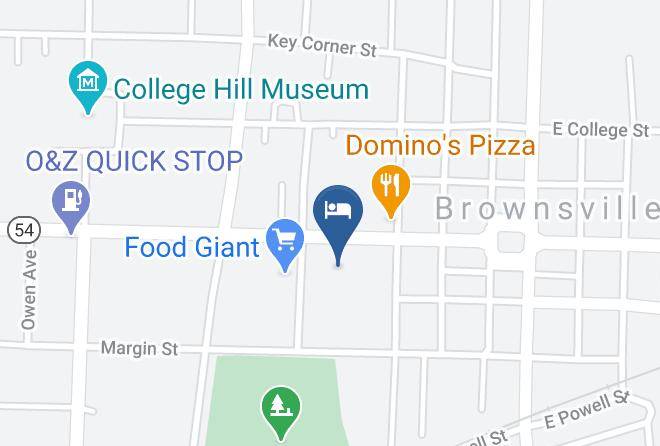 Haywood - Sunrise Inn Brownsville Maps
