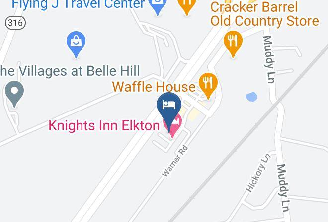 Cecil - Sunrise Inn Elkton Maps